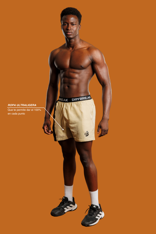 Grüne Quickdry-Shorts