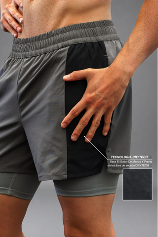 Pantalón Quickdry Advance Zurdo Stone
