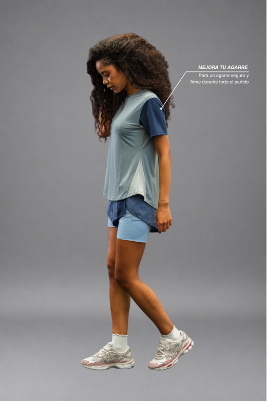 Conjunto Clásico Mujer Azul