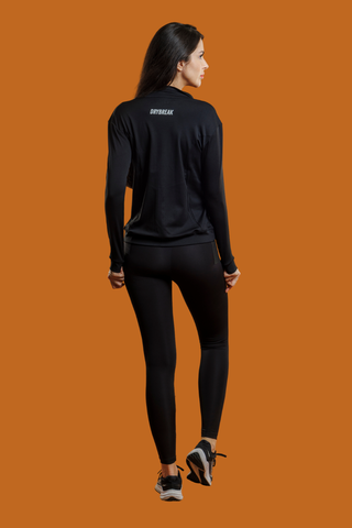 Dryjack Schwarze Damenjacke