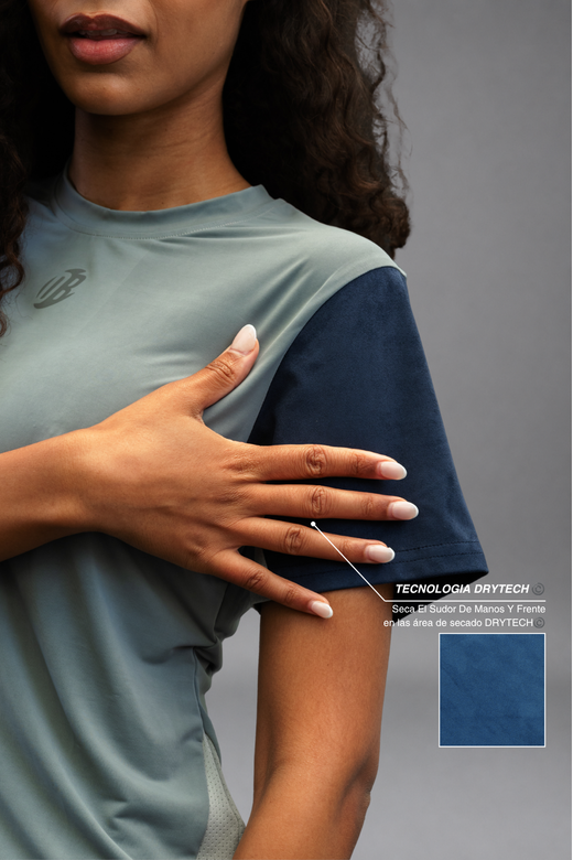 Conjunto Clásico Mujer Azul