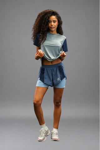Pantalón Dryquick Clásico Mujer Azul