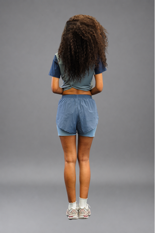 Pantalón Dryquick Clásico Mujer Azul