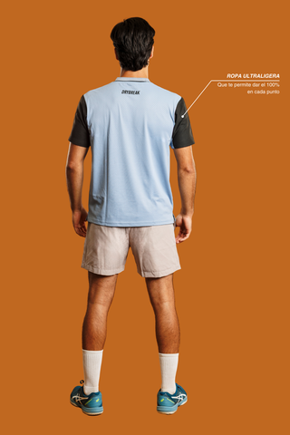 Camiseta Advance Skyblue Dryplay