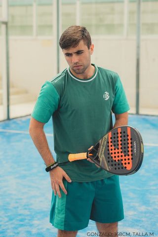 Camiseta Advance Dryplay Aqua